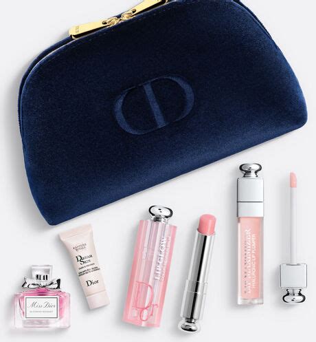 dior cosmetic pouch bag|dior cosmetics gift with purchase.